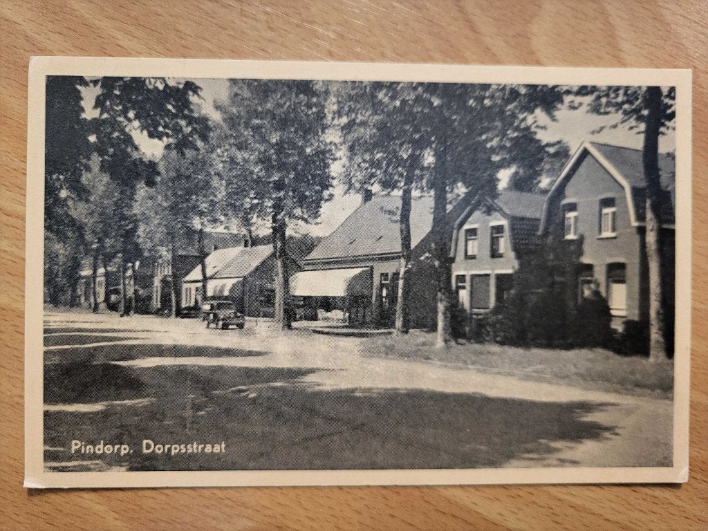 ansicht PINDORP WOUWSE Plantage Dorpstraat, Verzamelen, Verzenden, Voor 1920, Noord-Brabant