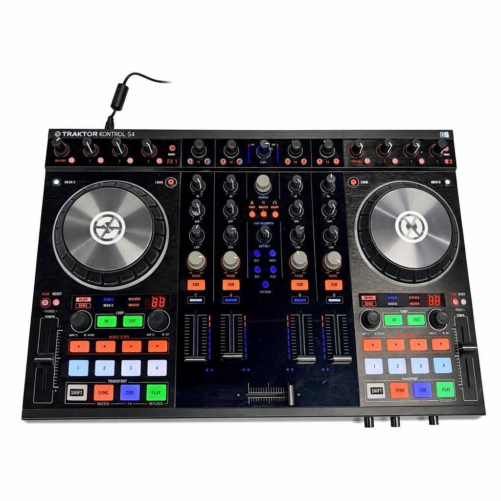 Traktor Kontrol S4 MK2 DJ Controller | ZGAN | €329,99, Overige merken, Ophalen of Verzenden, Zo goed als nieuw