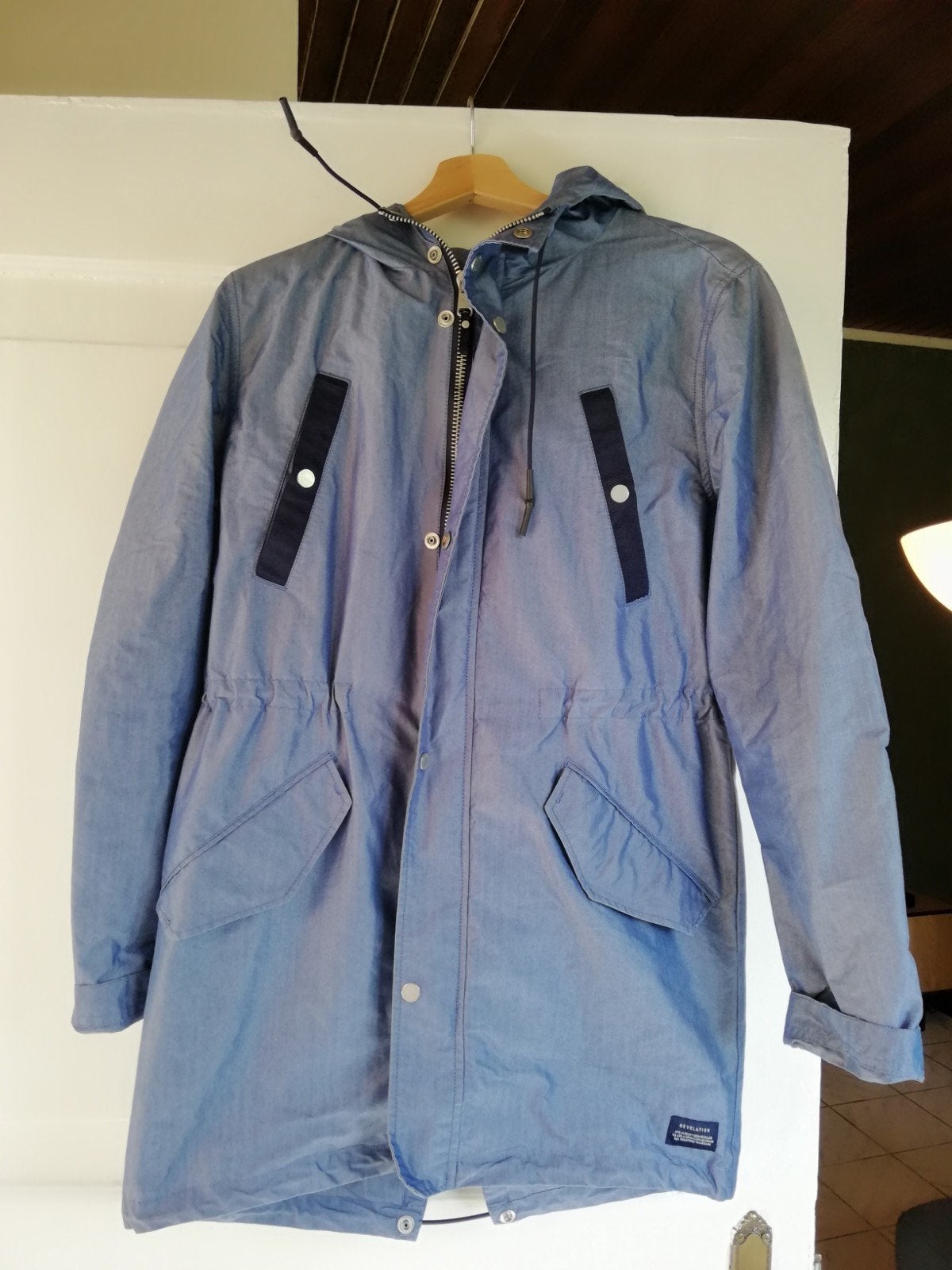 Zomer jas Revelation/The sting blauw maat S/36 ongedragen., Blauw, Nieuw, Ophalen of Verzenden, Revelation