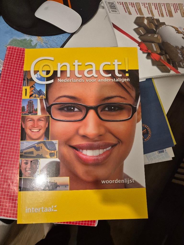 2x Studieboek, Set Contact nederlands voor anderstaligen, Gelezen, Niet van toepassing, Ophalen of Verzenden, Alpha
