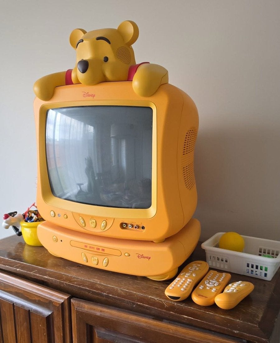GEZOCHT: Disney CRT TV - Winnie de Poeh, Audio, Tv en Foto, Televisies, Philips, Gebruikt, 50 Hz, Ophalen of Verzenden