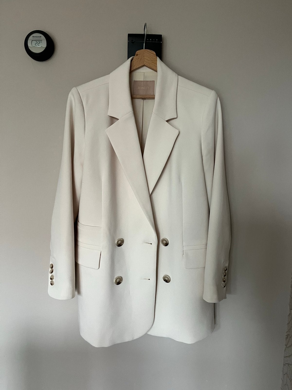 Prachtige Crème Josh V Blazer, Beige, Ophalen of Verzenden, Zo goed als nieuw, Jasje