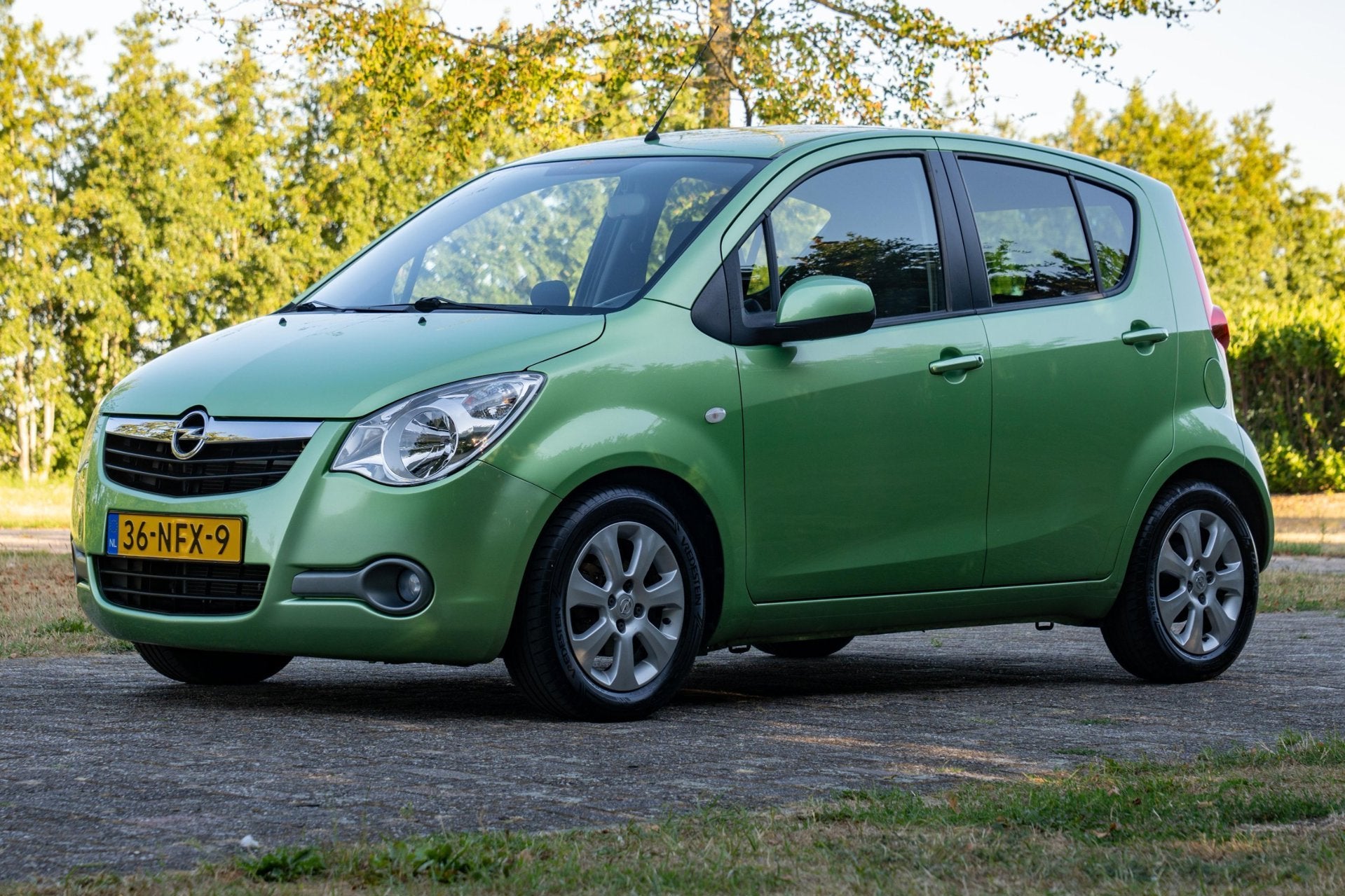 Opel Agila 1.2 Edition Automaat 51.800 km +NAP NL-auto, Auto's, Dealer onderhouden, 4 cilinders, Origineel Nederlands, Bedrijf