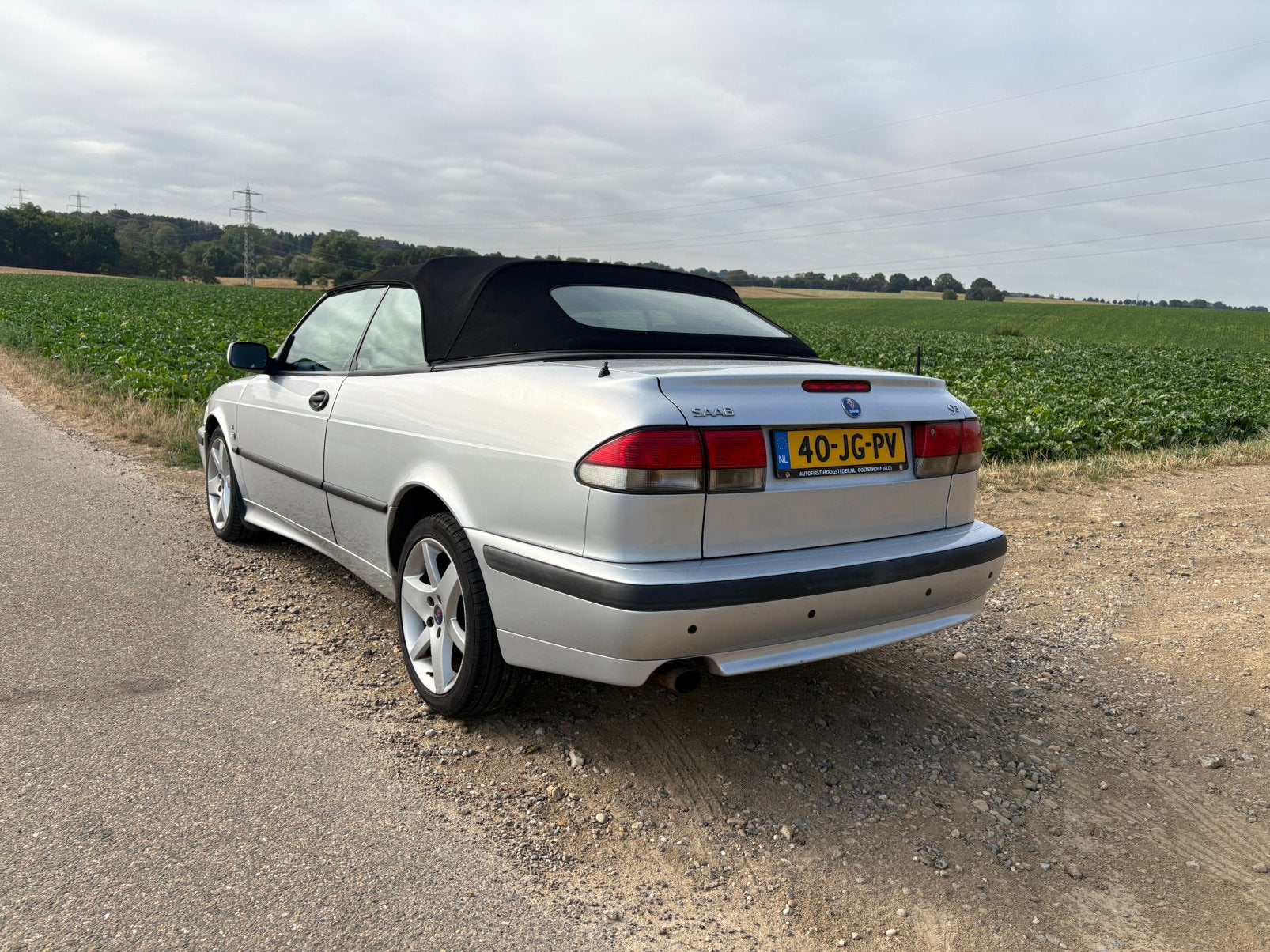 Mooie Saab 9-3 Turbo Cabrio (185 pk), Auto's, Saab, Voorwielaandrijving, 4 cilinders, Cabriolet, 4 stoelen