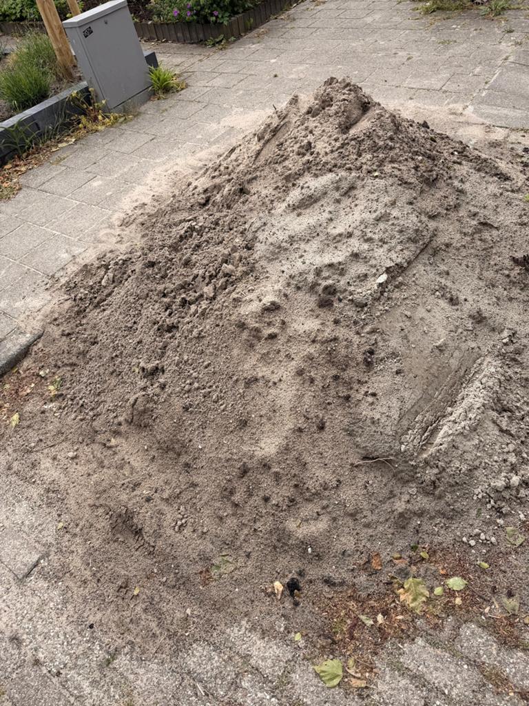 Straatzand GRATIS, Tuin en Terras, Zand, Ophalen, Nieuw