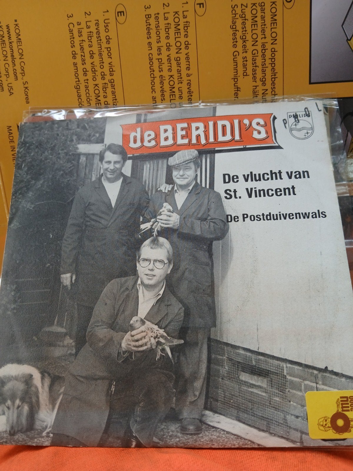 De beridi.s  de vlucht van st vincent, Ophalen of Verzenden, Zo goed als nieuw, Overige formaten, Levenslied of Smartlap