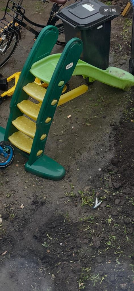 Glijbaan, Kinderen en Baby's, Speelgoed | Buiten | Speeltoestellen, Ophalen of Verzenden, Zo goed als nieuw, Glijbaan