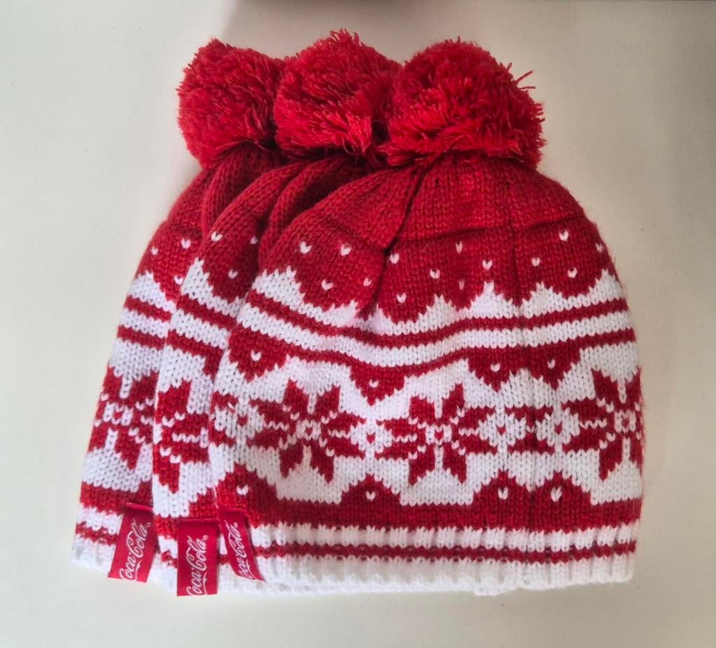 McDonald's Coca-Cola mutsen / beanies, Ophalen of Verzenden, Nieuw, Gebruiksvoorwerp