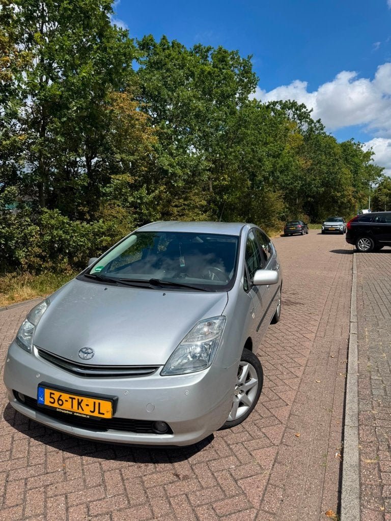 Toyota Prius 1.5 HSD 2006 Grijs 80pk, Auto's, Toyota, Automaat, 4 cilinders, Alcantara, 23 km/l