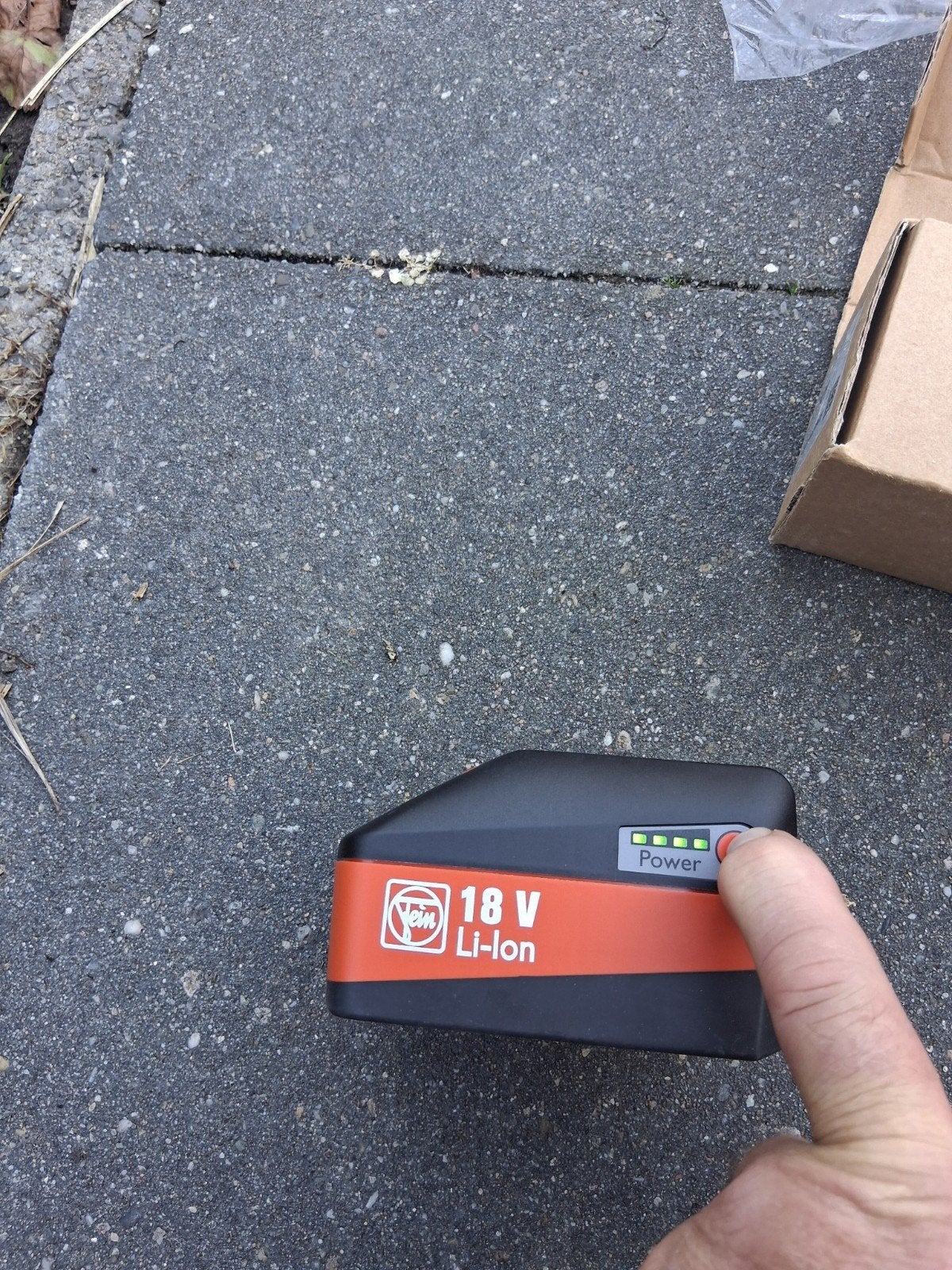 Fein 18V Accu 6.0 ah, Doe-het-zelf en Verbouw, Ophalen of Verzenden, Nieuw