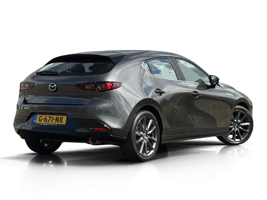 Mazda 3 2.0 e-SkyActiv-X M Hybrid 180PK ✅ Leder ✅ ACC, Auto's, Mazda, Voorwielaandrijving, 1998 cc, Gebruikt, 4 cilinders