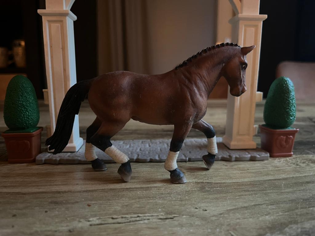 Schleich paarden/ spullen, Ophalen of Verzenden, Zo goed als nieuw