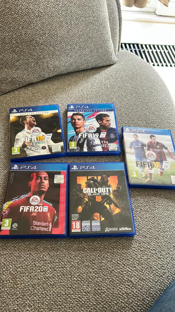 Diverse ps4 spelletjes, Spelcomputers en Games, Ophalen of Verzenden, Zo goed als nieuw, Sport, 3 spelers of meer