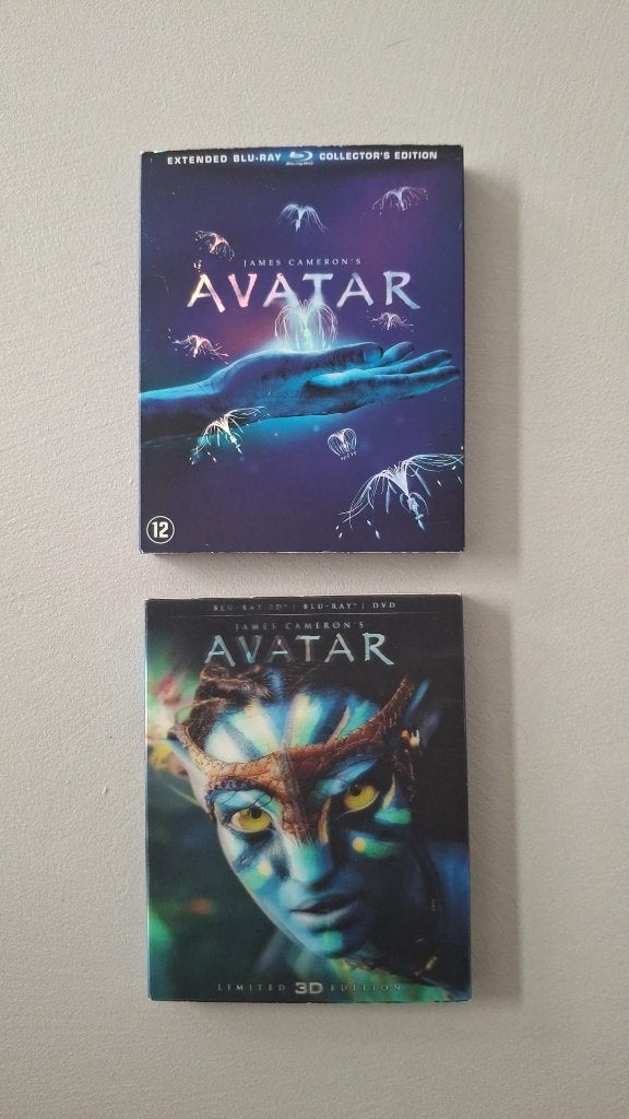 Blu-ray - Avatar 2D + Avatar 3D, Ophalen of Verzenden, Zo goed als nieuw, 3D Blu-ray