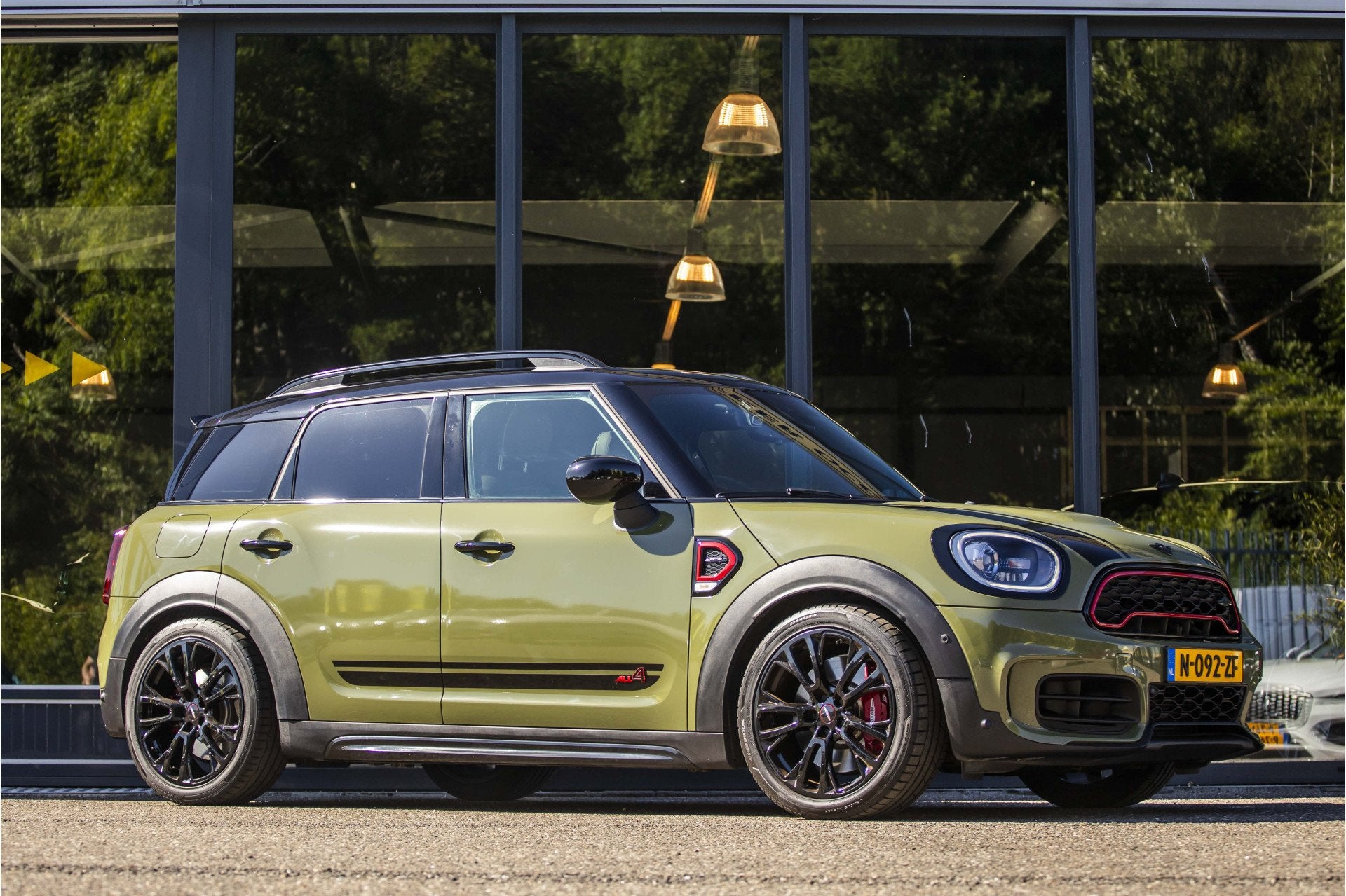 MINI Countryman 2.0 John Cooper Works ALL4 Chili (bj 2019), Auto's, Automaat, 1998 cc, Gebruikt, Euro 6