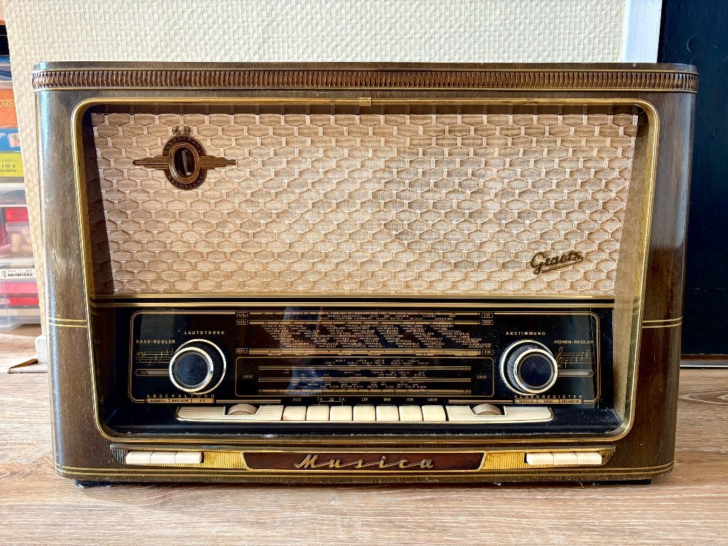 De Graetz Musica 4R/417 „Raumklang-Gross-Super“, Ophalen, Niet werkend, Radio