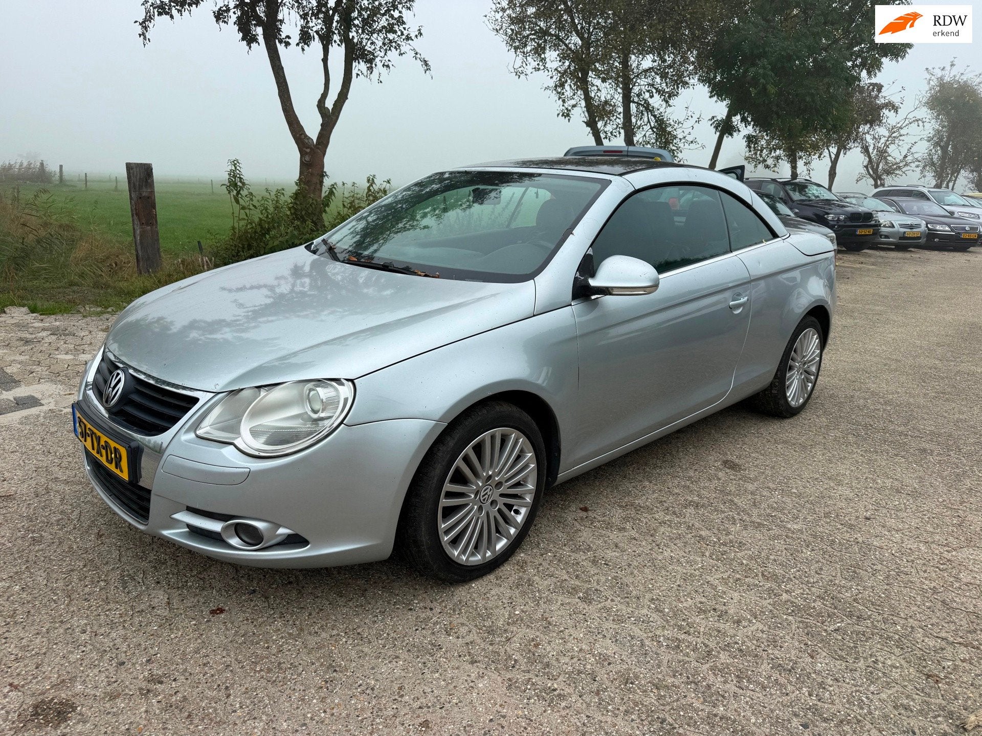 Volkswagen Eos 2.0-16v FSI Lees Tekst !, Voorwielaandrijving, Stof, Gebruikt, 4 cilinders