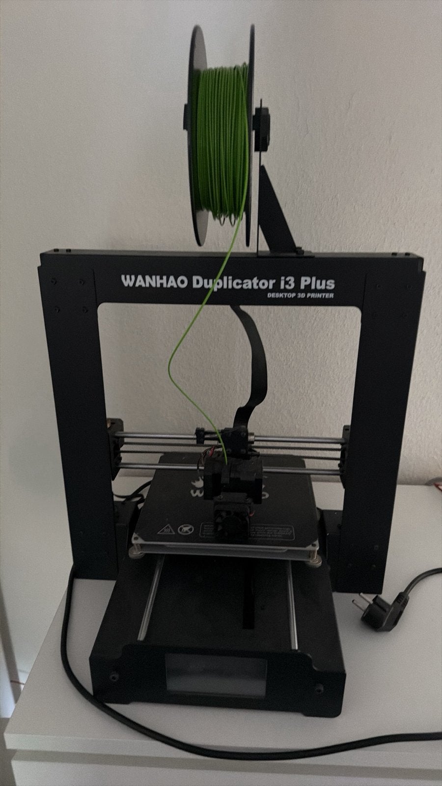 WANHAO Duplicator i3 Plus Desktop 3D Printer, Ophalen, Zo goed als nieuw, Filament