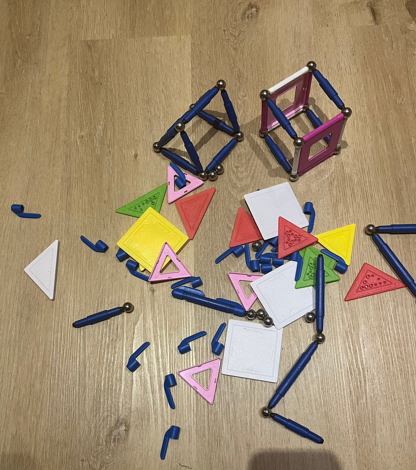 magnetische sticks, Ophalen, Gebruikt, Bouwen