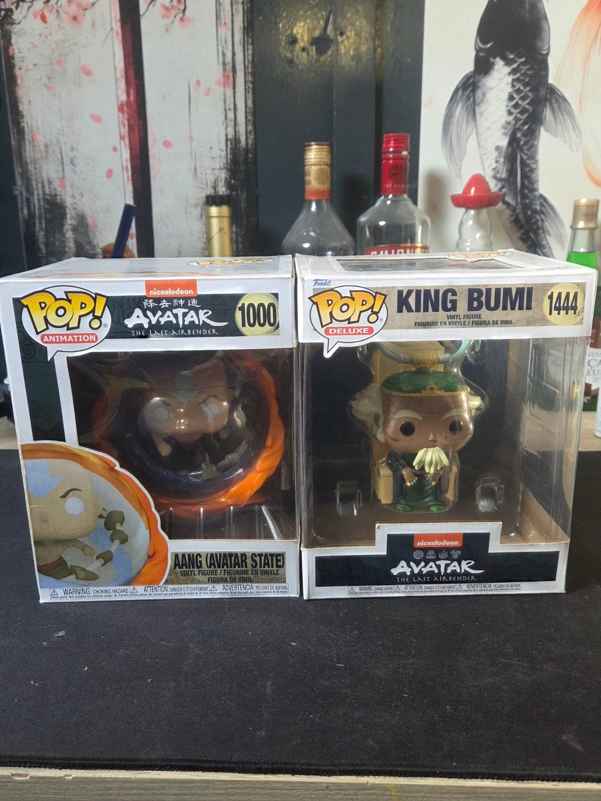 Funko Pop Avatar: Aang (Avatar State) & King Bumi (XXL POPS), Ophalen of Verzenden, Zo goed als nieuw