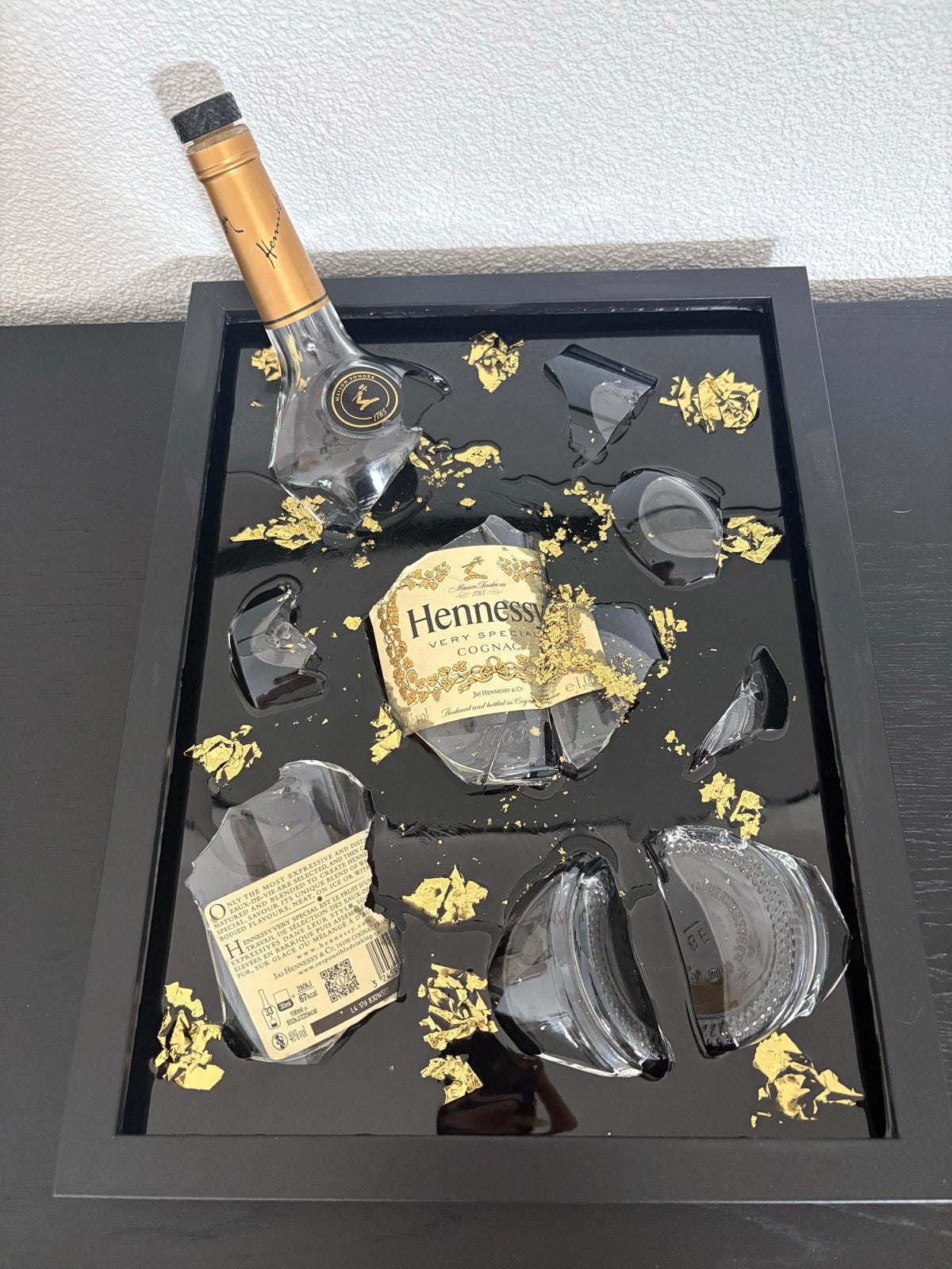 Uniek Hennessy Cognac Fles Kunstwerk, Ophalen, Nieuw, Overige onderwerpen