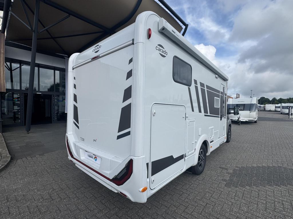 Carado T338 PRO+ Automaat MEGAKORTING!!!, Caravans en Kamperen, Automaat, Startonderbreker, Ringverwarming, Fiat