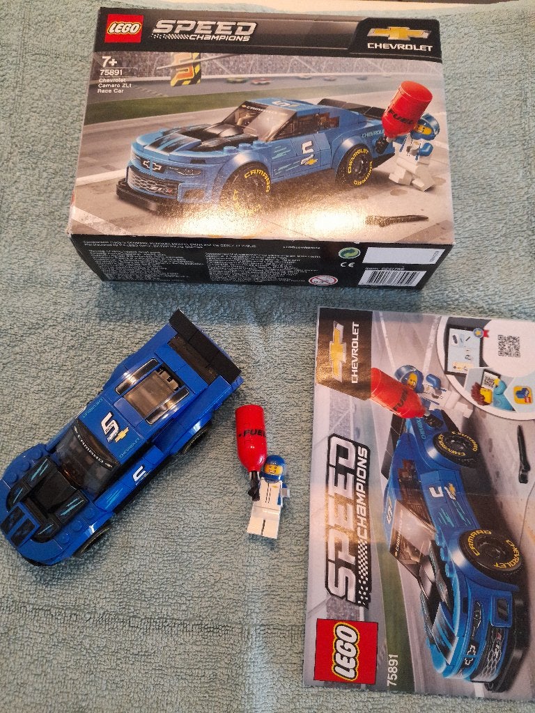 Lego 75891 Speed Champions NASCAR Chevrolet Camaro ZL1, Verzenden, Lego, Speed Champions, Zo goed als nieuw