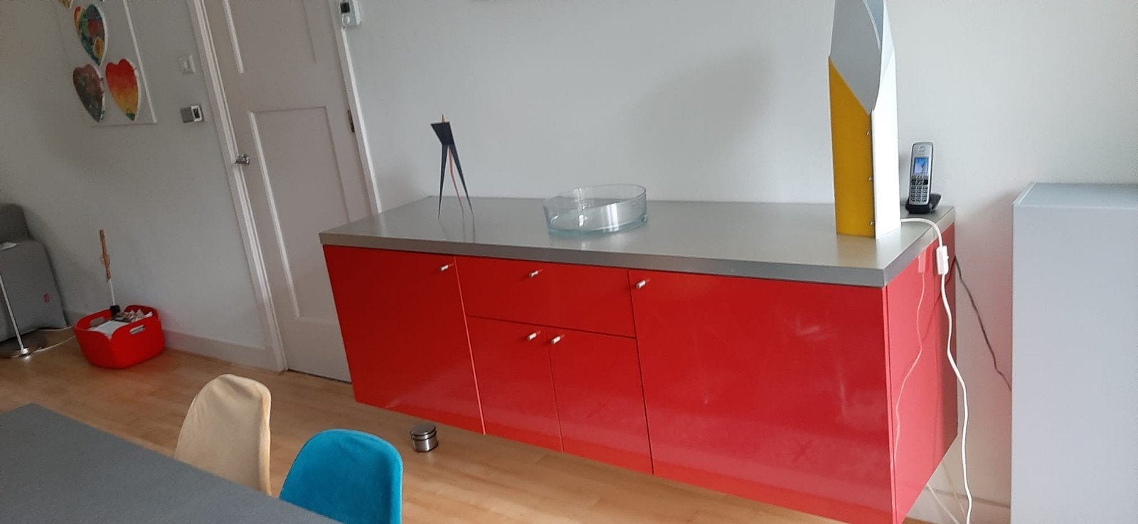 designkast dressoir, Ophalen, Zo goed als nieuw, 25 tot 50 cm, 150 tot 200 cm