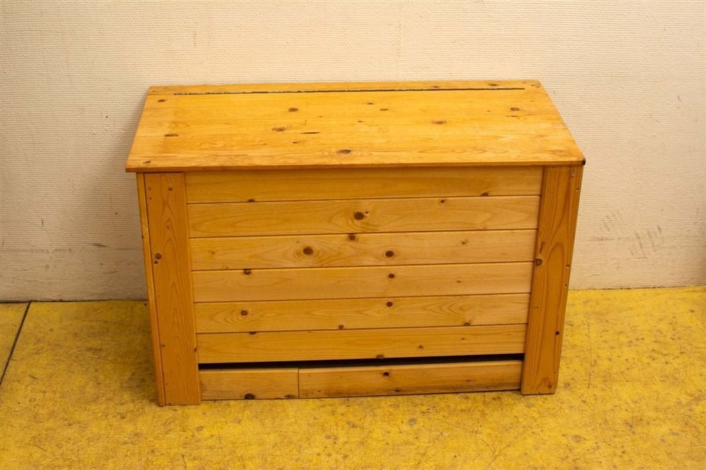 Houten kist 39583, Ophalen of Verzenden, Gebruikt, 50 tot 100 cm, Minder dan 50 cm