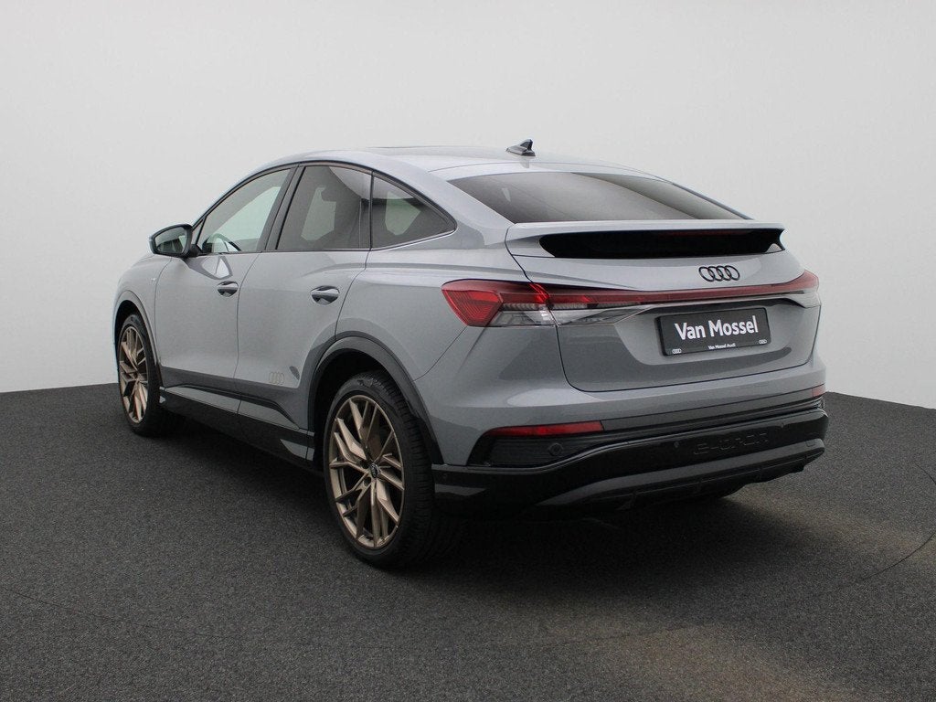 Audi Q4 Sportback e-tron 45 S Edition 82 kWh 286 PK | S-line, 12 maanden, Achterwielaandrijving, Gebruikt, Zwart