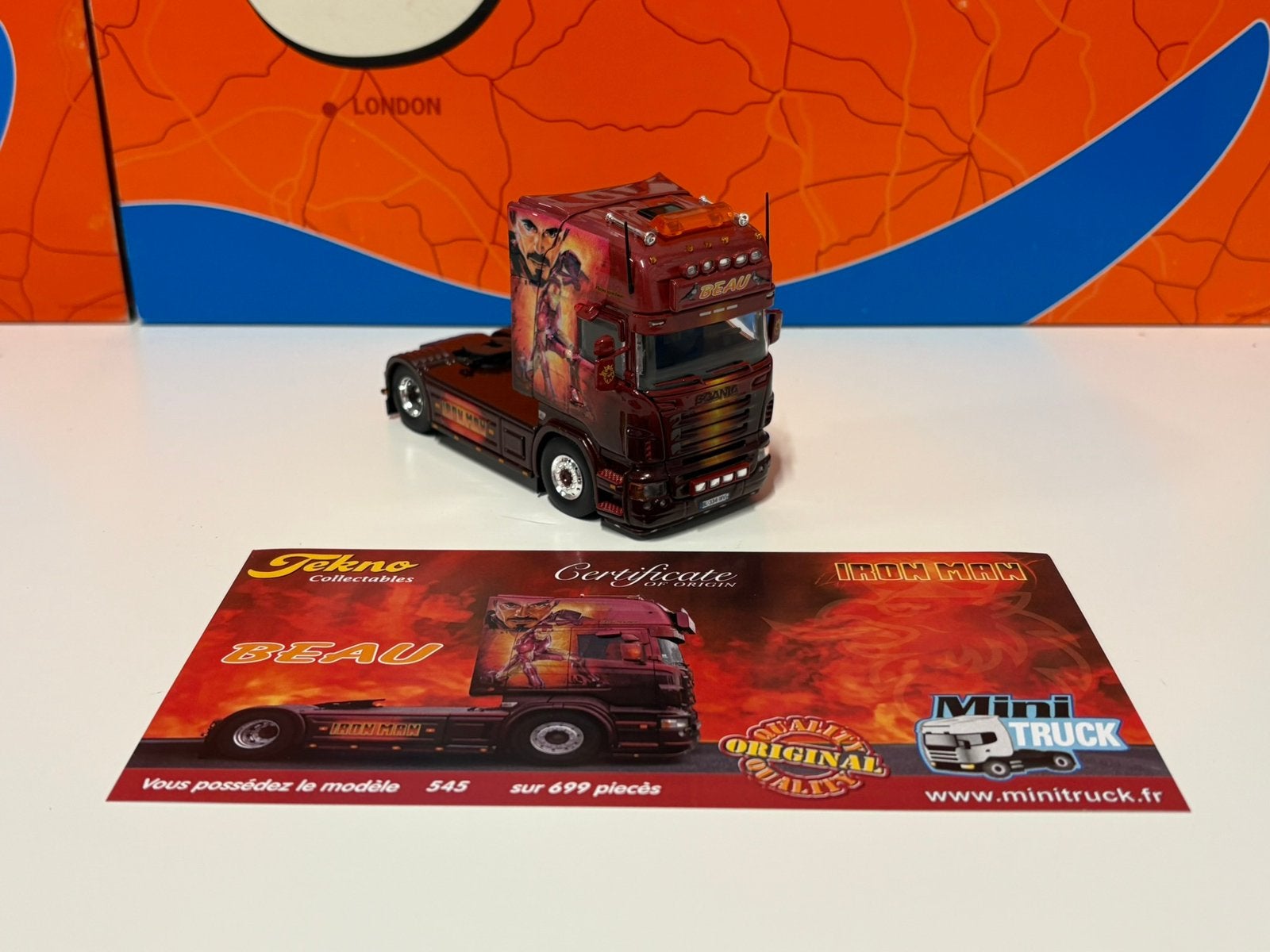 Tekno Beau, Hobby en Vrije tijd, Modelbouw | Auto's en Voertuigen, Ophalen of Verzenden, Nieuw, Groter dan 1:32, Tamiya