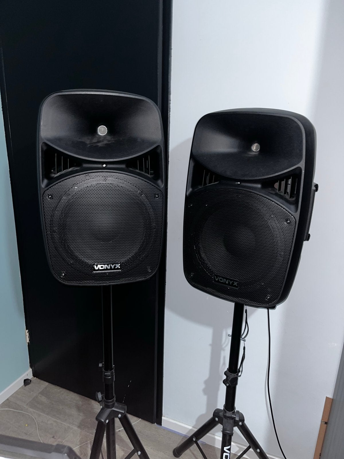 Vonyx VPS122A 800W luidsprekerset met Bluetooth, Audio, Tv en Foto, Luidsprekers, Gebruikt, Party speaker, Bluetooth, Ophalen
