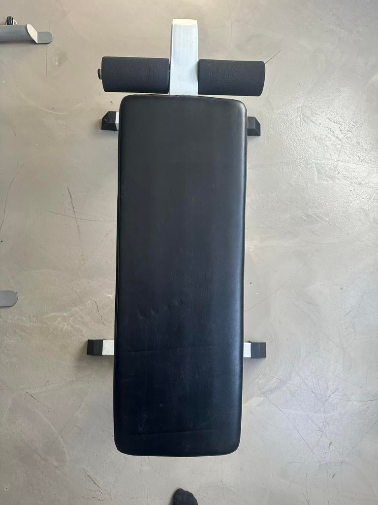 Buikspier apparaat met evt extra gewichten, Sport en Fitness, Fitnessmaterialen, Gebruikt, Fitnessbank, Buik, Ophalen