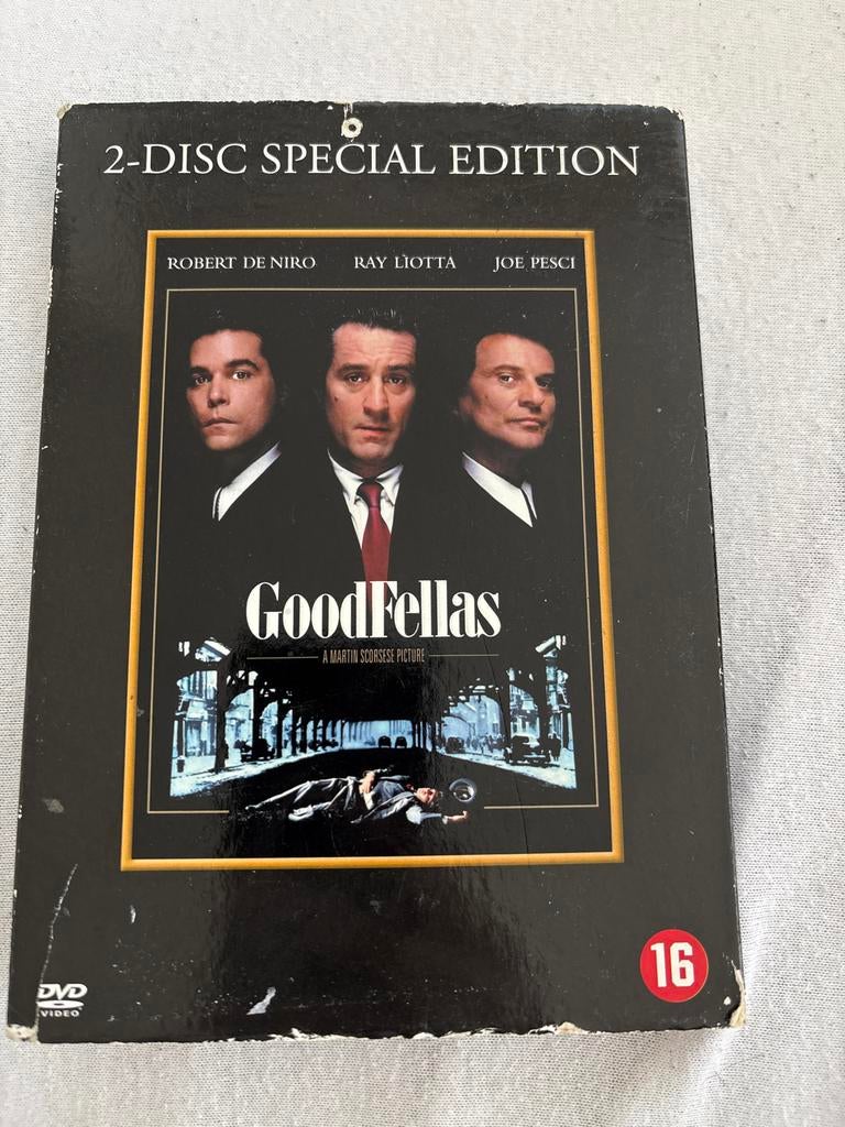GoodFellas 2-Disc Special Edition DVD - Misdaadklassieker, Vanaf 16 jaar, Ophalen of Verzenden, Gebruikt, Maffia en Misdaad