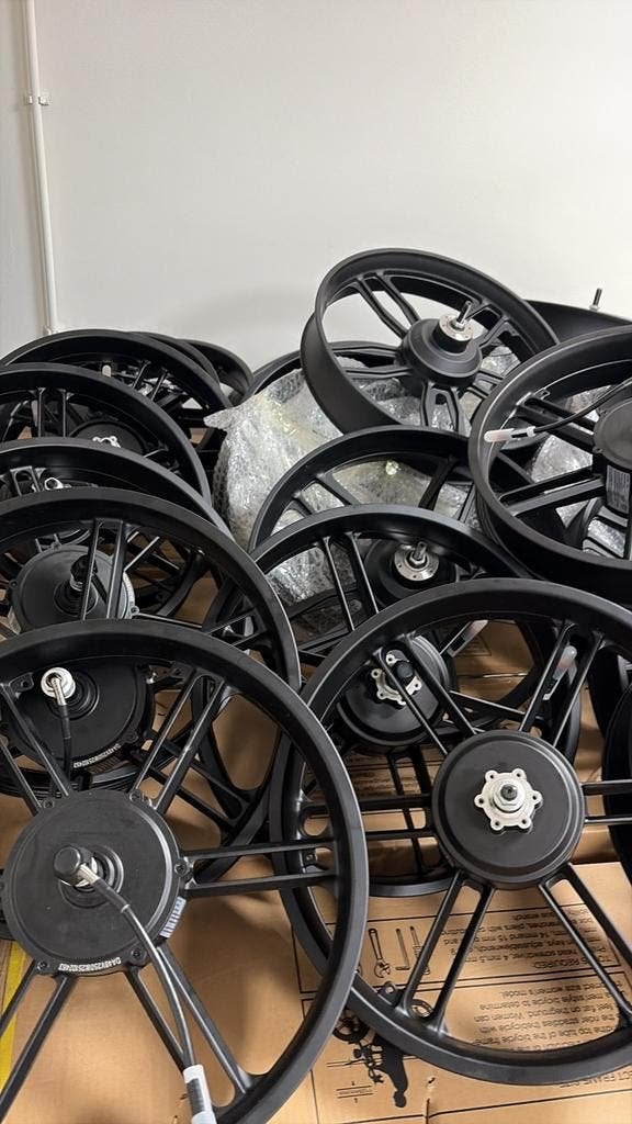 Fatbike wielen V20 PRO / V8 / H9 500watt / 250watt NIEUW, Ouxi, Ophalen of Verzenden, Zo goed als nieuw, Ouxi