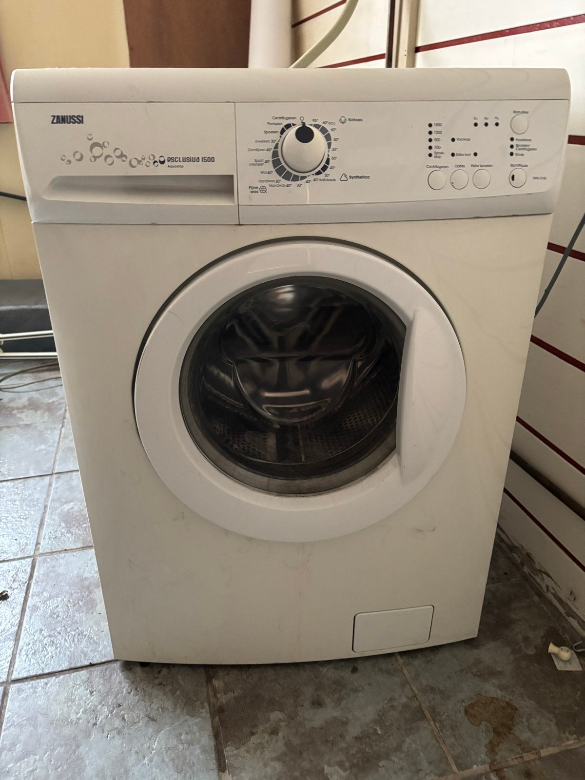Gebruikte Zanussi Wasmachine - Werkt nog!, Witgoed en Apparatuur, Onderdelen en Toebehoren, Ophalen of Verzenden, Gebruikt