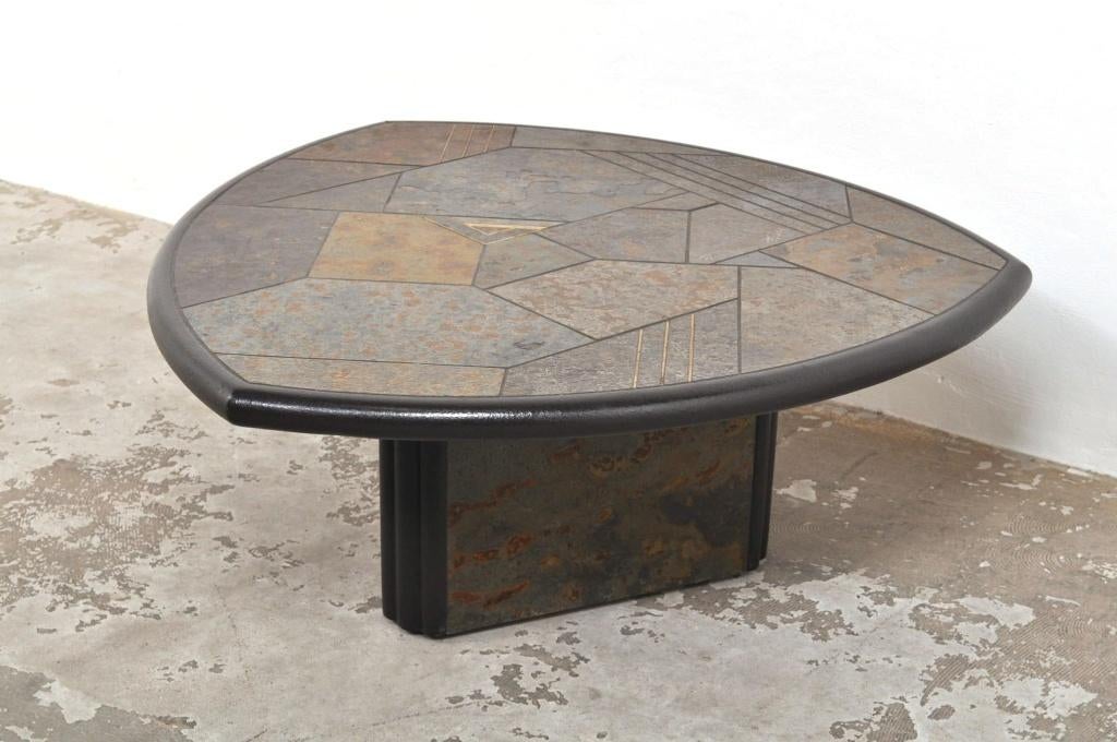 Brutalist salontafel coffee table Paul Kingma tafel, Huis en Inrichting, Tafels | Salontafels, 50 tot 100 cm, Overige materialen
