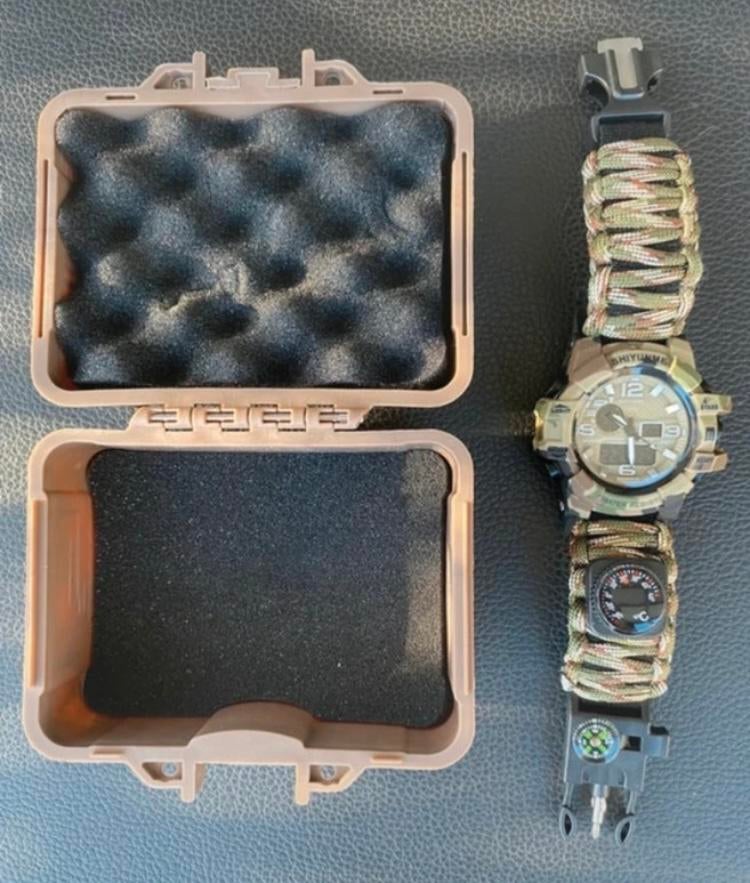 Survival horloge, Verzamelen, Militaria | Algemeen, Ophalen, Landmacht, Nederland, Overige typen