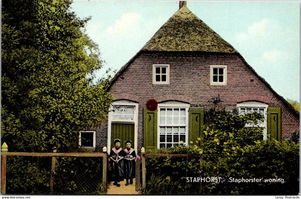 Staphorst, Staphorster woning (OV), Ophalen of Verzenden, Ongelopen, Overijssel
