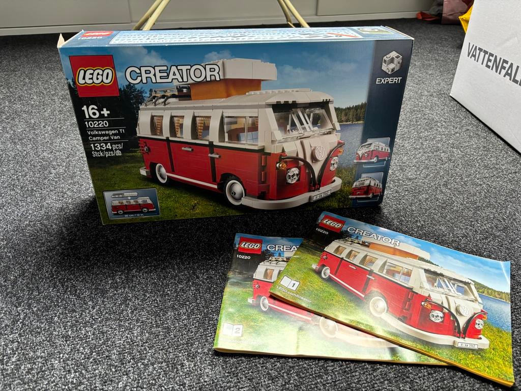 Lego Creator Volkswagen T1 Bus, Ophalen of Verzenden, Zo goed als nieuw, Complete set, Lego