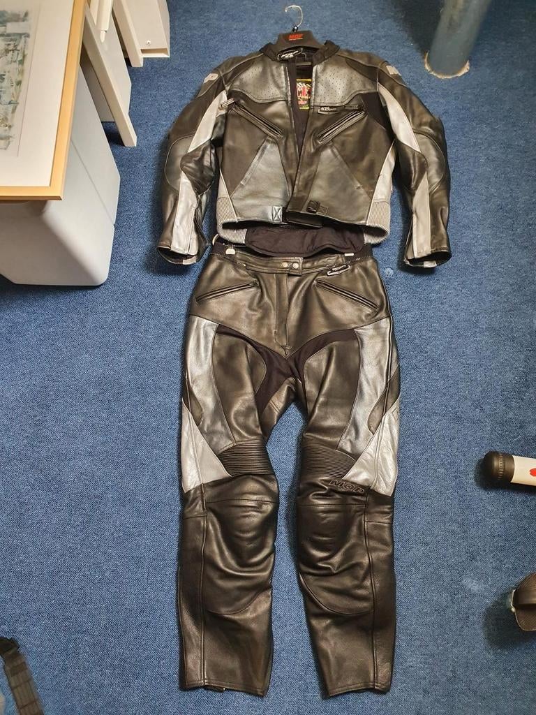 MQP 2 delig leren Motorpak dames, Ophalen, Combipak, MQP, Dames