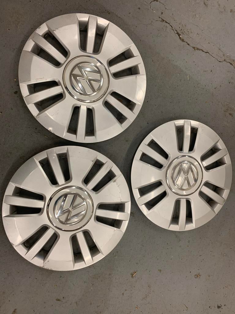 VW wieldoppen set van 2, Ophalen of Verzenden, Gebruikt