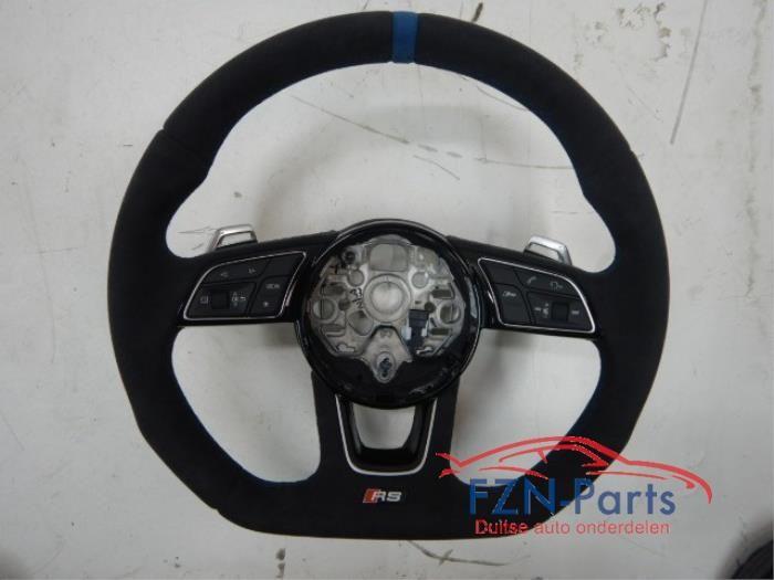 Audi RS3 8Y Stuur Alcantara MF+F1 Blauw Stiksel, Auto-onderdelen, Besturing, Ophalen of Verzenden, Nieuw