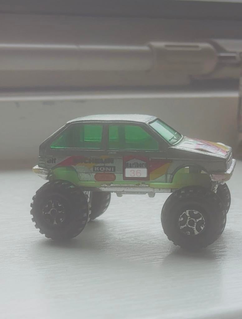 Guisval Seat Ibiza modelauto 4x4, Overige merken, Gebruikt, Ophalen of Verzenden, Groter dan 1:32
