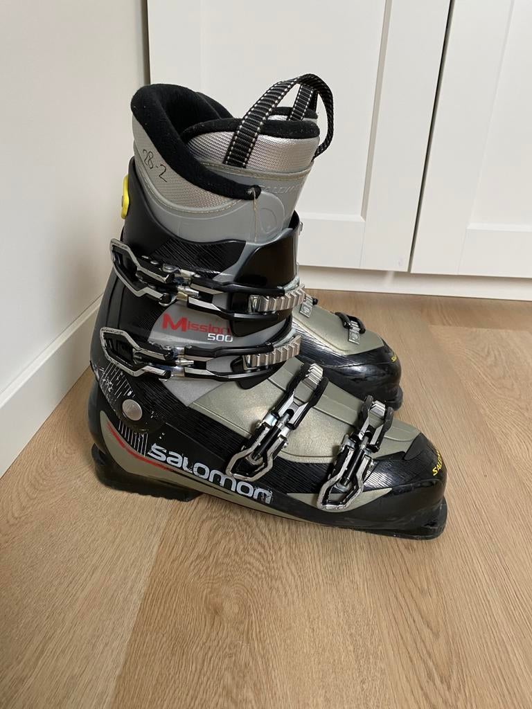 Heren skischoenen Salomon maat 28,5, Ophalen, 160 tot 180 cm, Gebruikt, Schoenen
