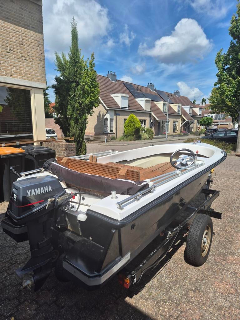 Boot + trailer, Ophalen, Gebruikt, Tot 10 pk, 3 tot 6 meter