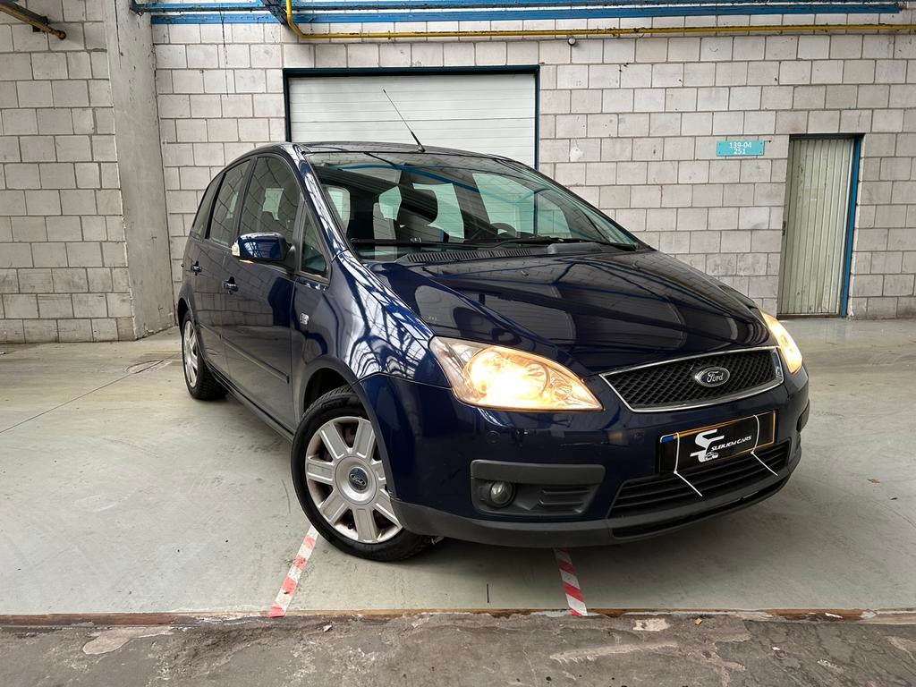 Ford C-Max 107KW AUTOMAAT 2005 Blauw, Auto's, 145 pk, 4 cilinders, 700 kg, Origineel Nederlands