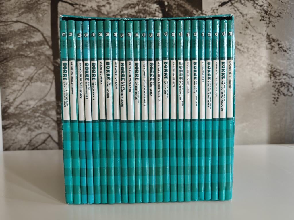 De Gestreepte Boekjes groep 5, complete set in verzameldoos, Ophalen of Verzenden, Zo goed als nieuw, Fictie algemeen