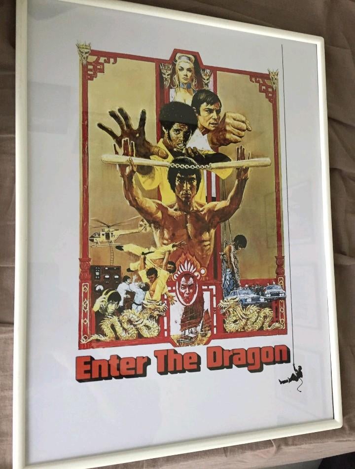 Bruce lee, Verzamelen, Posters, Ophalen of Verzenden, Zo goed als nieuw, A1 t/m A3, Film en Tv