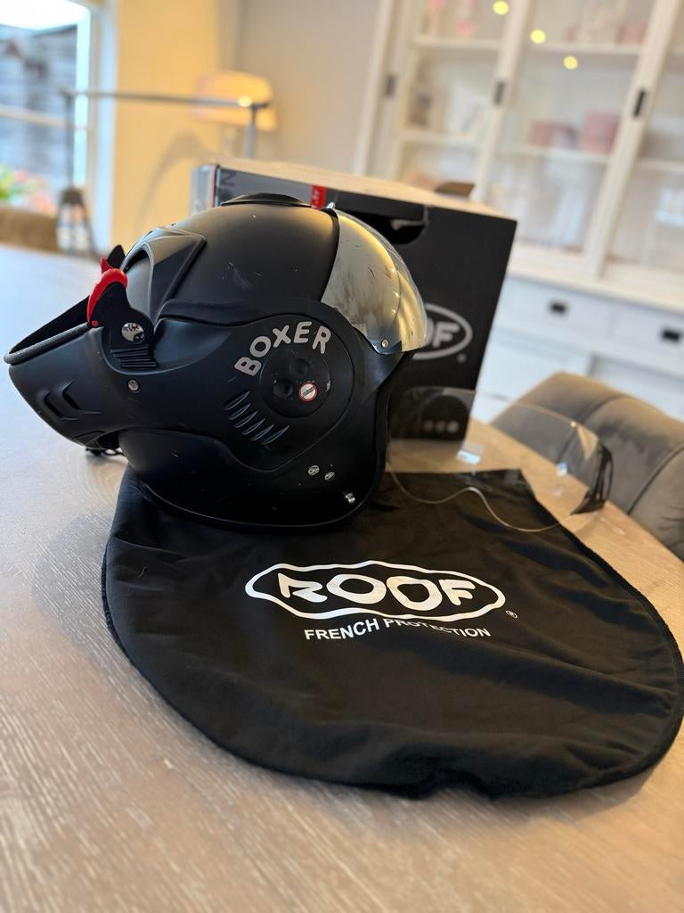 Roof Boxer helm, Motoren, Systeemhelm, Heren, Tweedehands, Ophalen